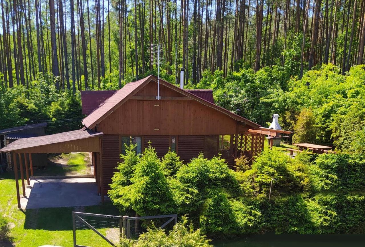 Przylesie Trzebciny Villa Buitenkant foto